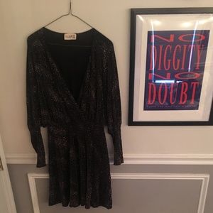 Perfect wrap dress for the holidays